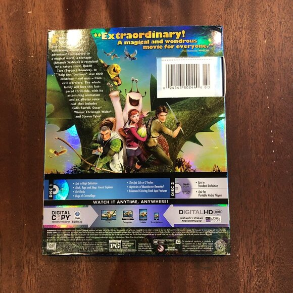 Epic DVD 2007 PG-13 Family Animated Movie DVD - Picture 3 of 3